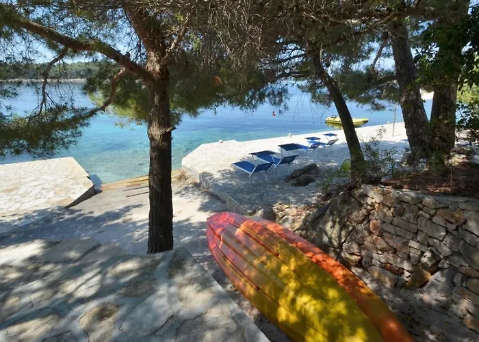 In Karbuni With Sea View, Terrace, Air Conditioning, W-lan 3609-3 公寓 Blato (Korcula)