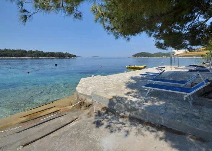 In Karbuni With Sea View, Terrace, Air Conditioning, W-lan 3609-3 Blato (Korcula)