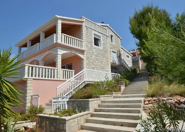 In Karbuni With Sea View, Terrace, Air Conditioning, W-lan 3609-3 Blato (Korcula)